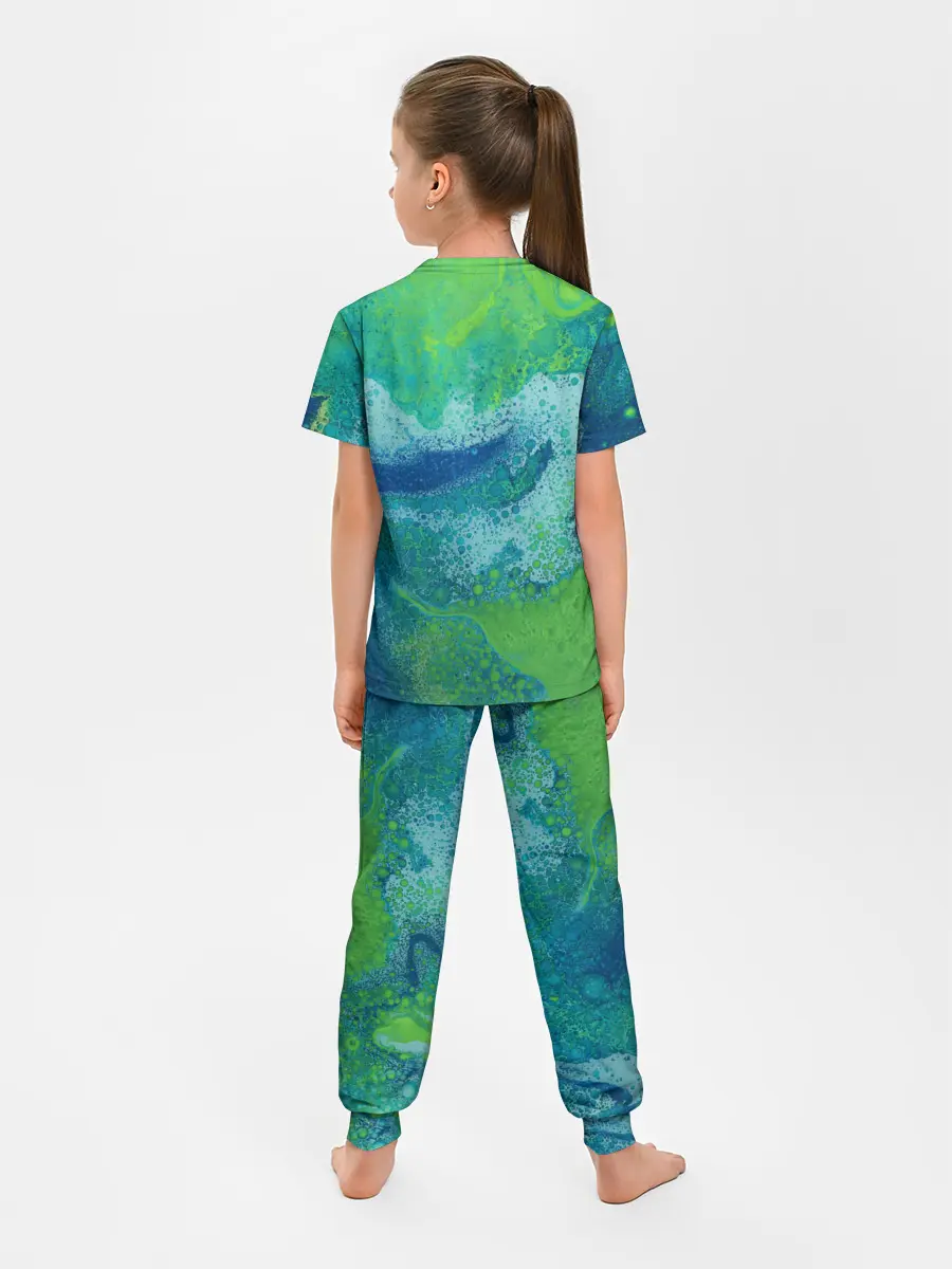 Детская пижама с брюками / Художественная Тина