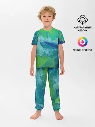 Детская пижама с брюками / Художественная Тина