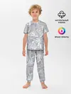 Детская пижама с брюками / Голографичная фольга