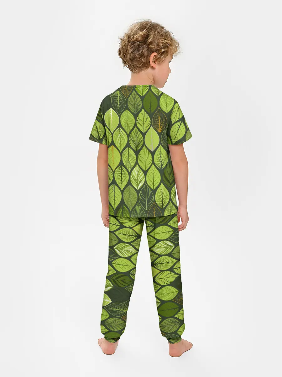Детская пижама с брюками / ЛЕСНАЯ БРОНЯ