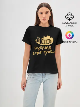 Женская базовая футболка / Bendy And The Ink Machine