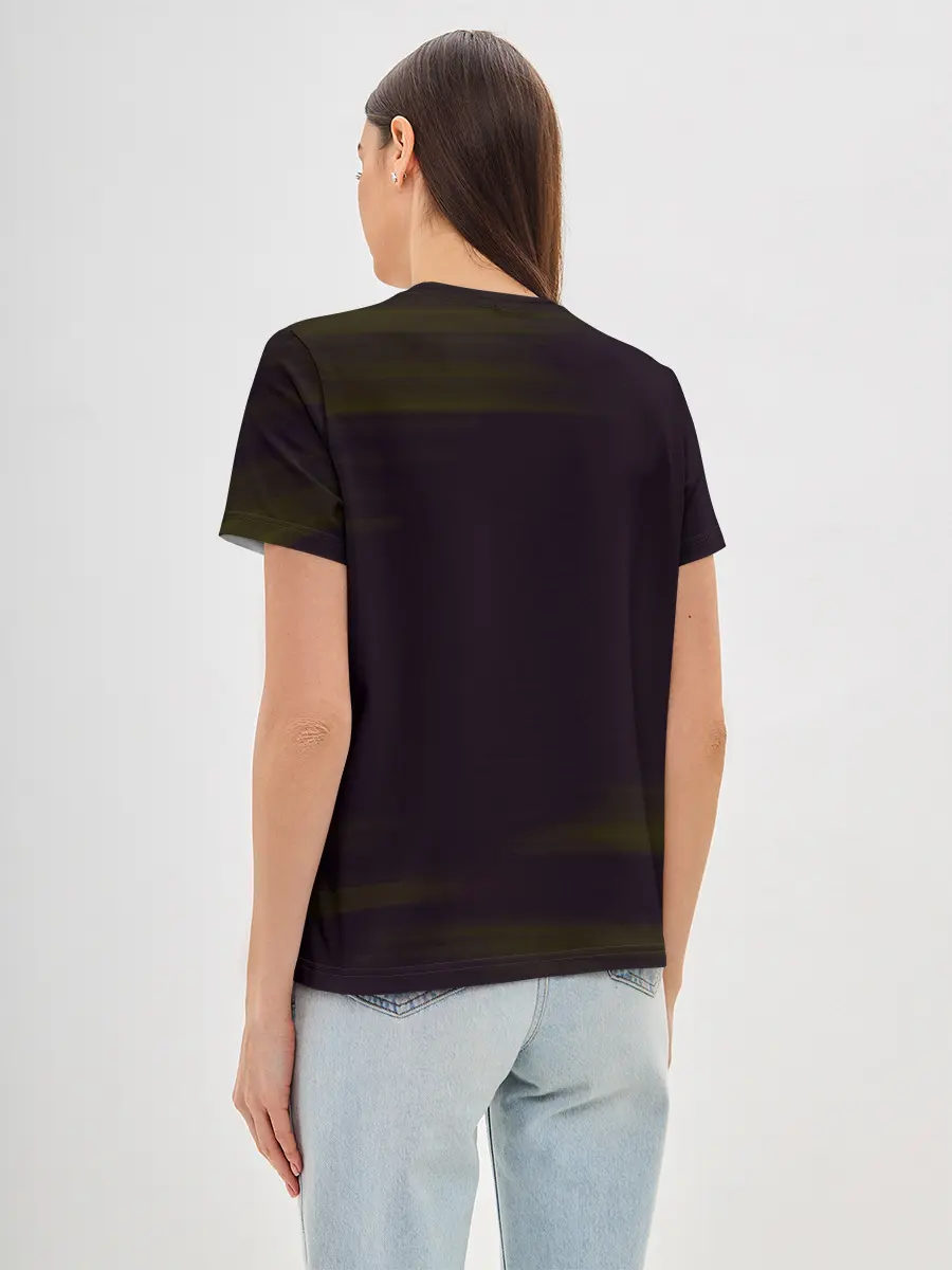 Женская базовая футболка / Cyberpunk 2077 киберубийство