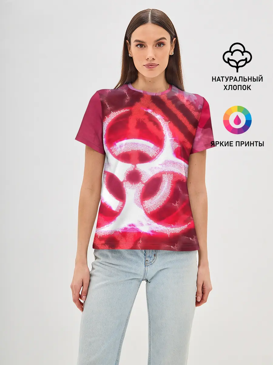 Женская базовая футболка / Plague Inc LB