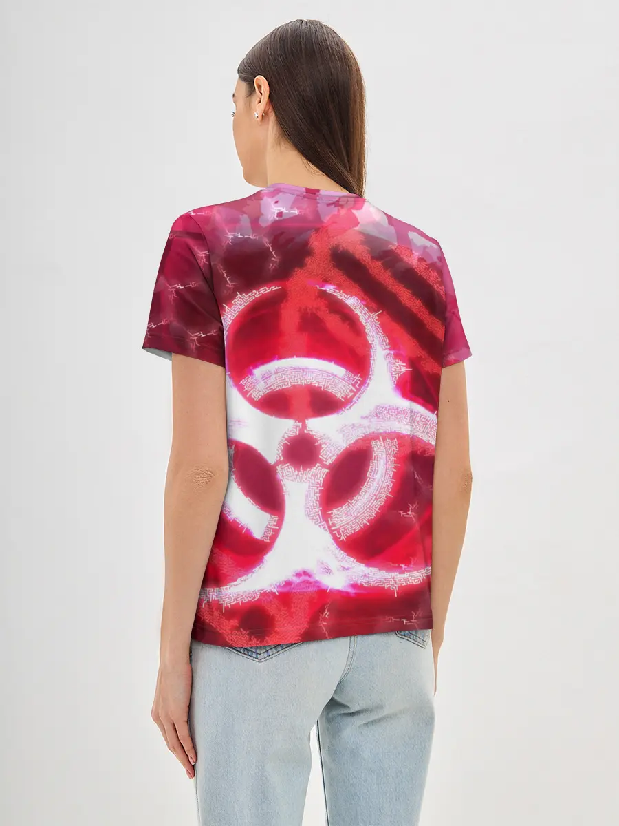 Женская базовая футболка / Plague Inc LB