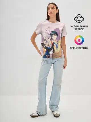 Женская базовая футболка / Love Rpg