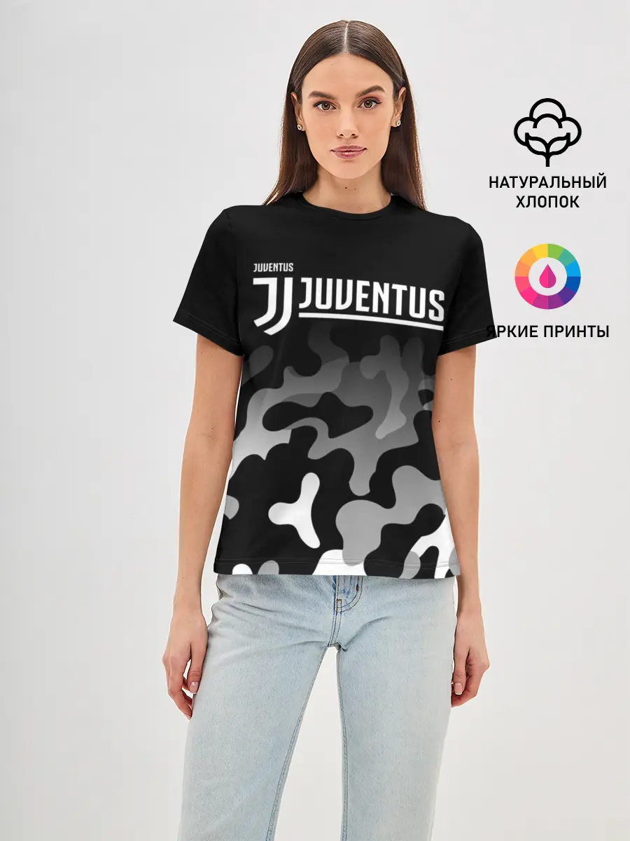 Женская базовая футболка / JUVENTUS / ЮВЕНТУС
