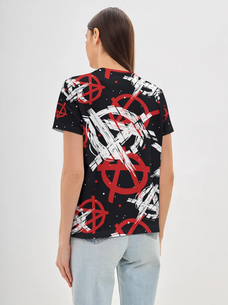 Женская базовая футболка / Анархия