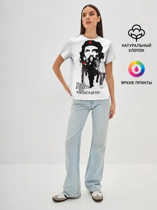 Женская базовая футболка / Rage Against the Machine