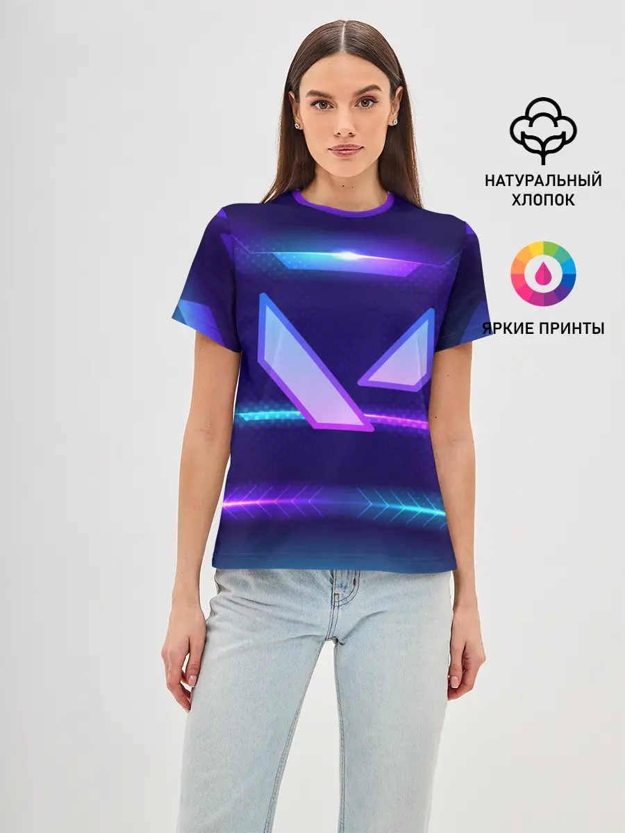 Женская базовая футболка / Valorant