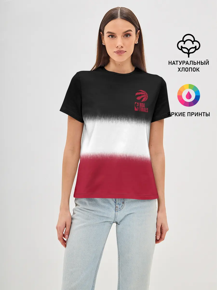 Женская базовая футболка / 2019 Champions Raptors