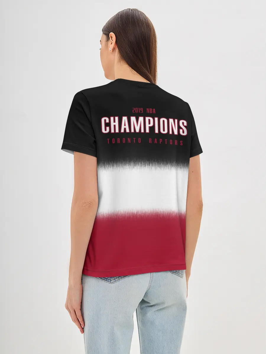 Женская базовая футболка / 2019 Champions Raptors