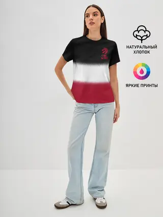 Женская базовая футболка / 2019 Champions Raptors