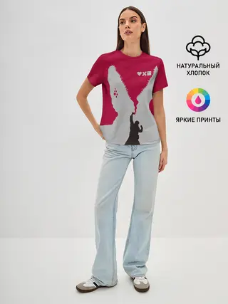 Женская базовая футболка / Love Death And Robots. Тайная война