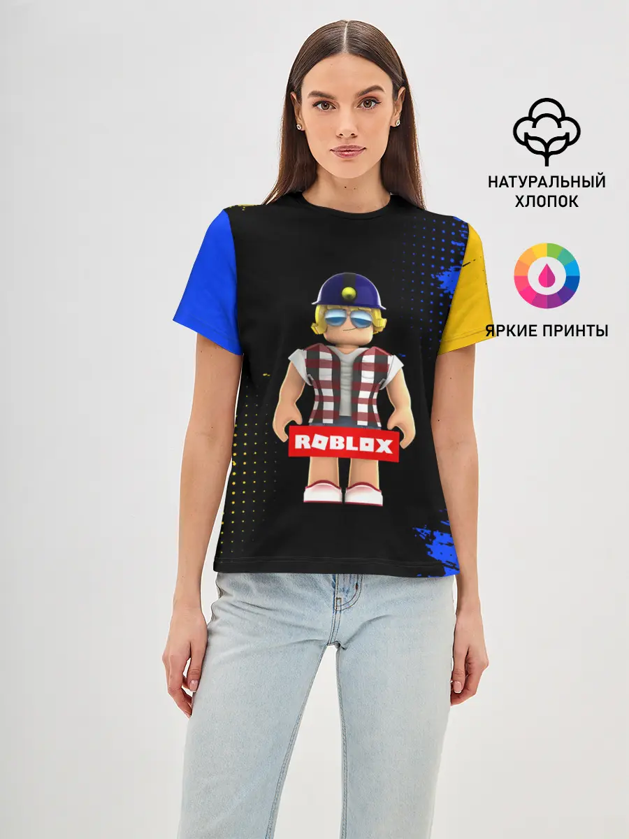Женская базовая футболка / ROBLOX | РОБЛОКС