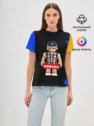 Женская базовая футболка / ROBLOX | РОБЛОКС