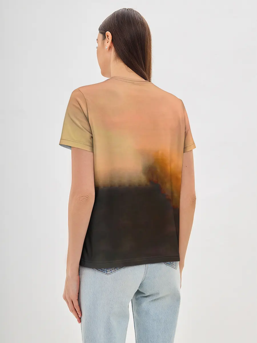 Женская базовая футболка / Агата Кристи OPIUM