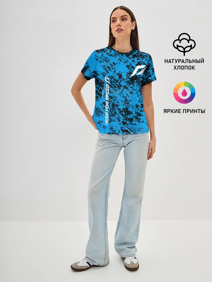 Женская базовая футболка / Need for speed Shift