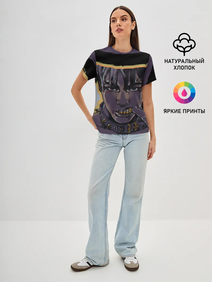 Женская базовая футболка / NUMB | XXXTENTACION