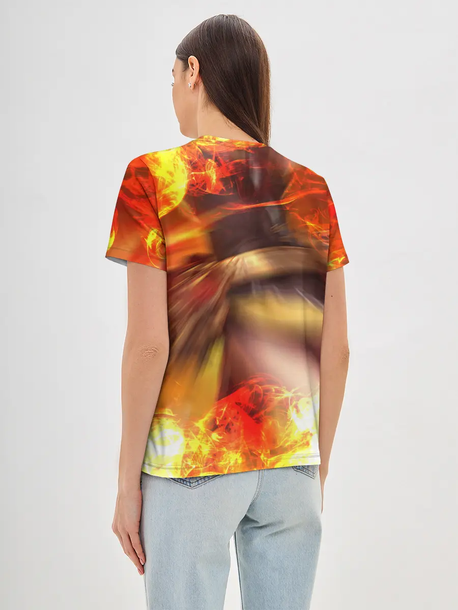 Женская базовая футболка / Сян Лин | Genshin Impact