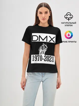 Женская базовая футболка / DMX 1970-2021