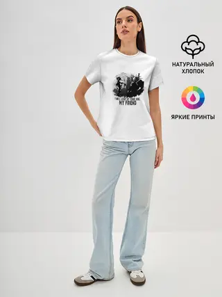 Женская базовая футболка / Shaman King