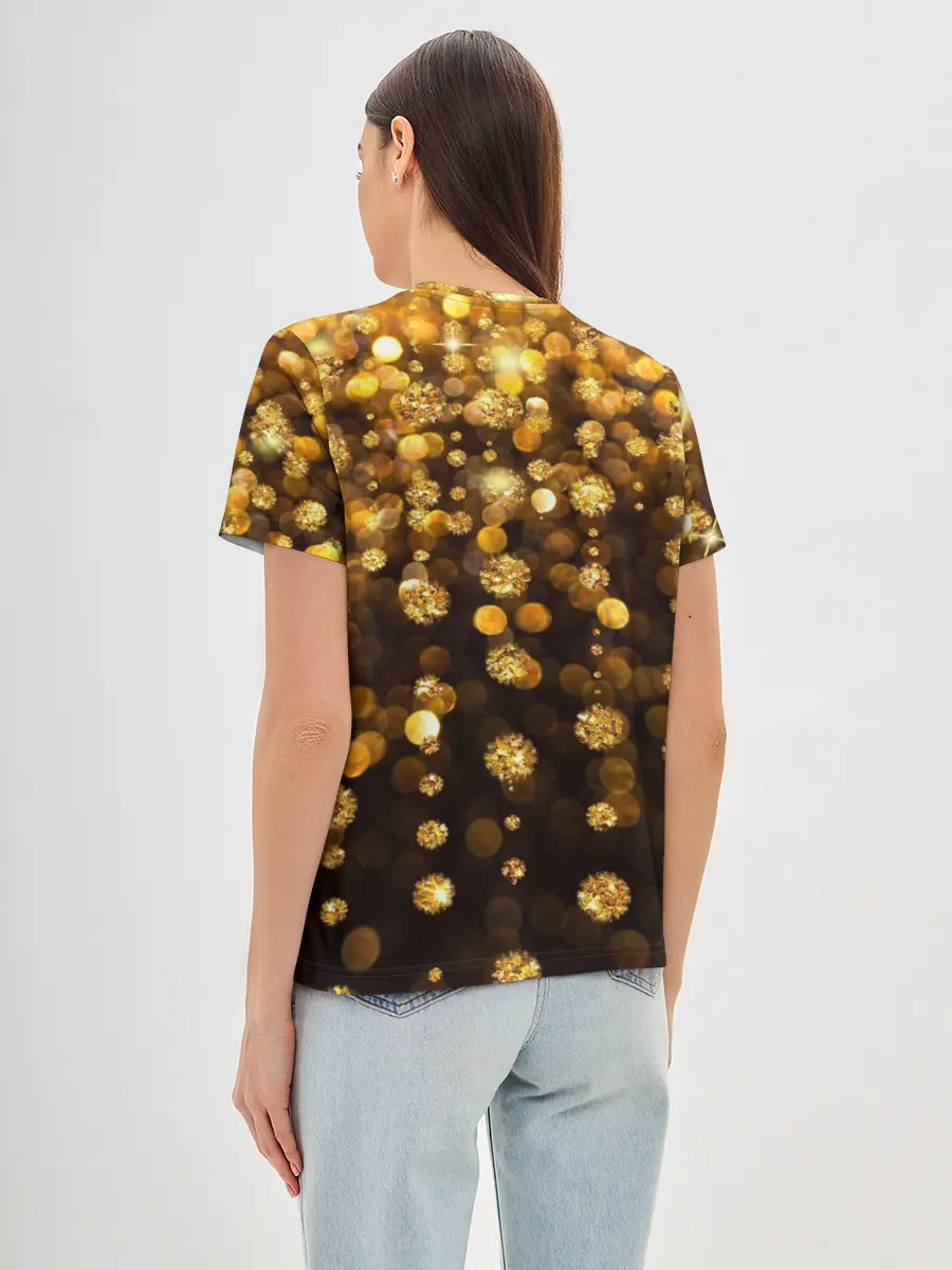 Женская базовая футболка / GOLDEN RAIN