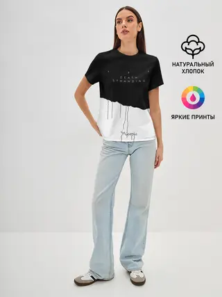 Женская базовая футболка / Death Stranding