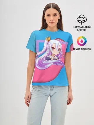 Женская базовая футболка / Sweet Shiro