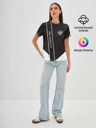 Женская базовая футболка / Russia