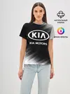 Женская базовая футболка / KIA / КИА