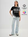 Женская базовая футболка / KIA / КИА