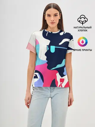 Женская базовая футболка / Персонаж