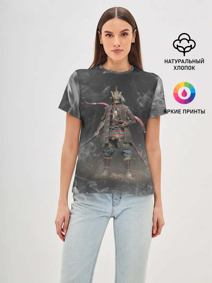 Женская базовая футболка / Warrior | Sekiro shadows die twice