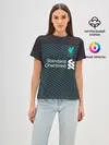 Женская базовая футболка / Liverpool 19-20 home - форма.