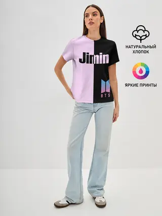 Женская базовая футболка / BTS Jimin