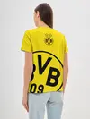 Женская базовая футболка / Боруссия Дортмунд