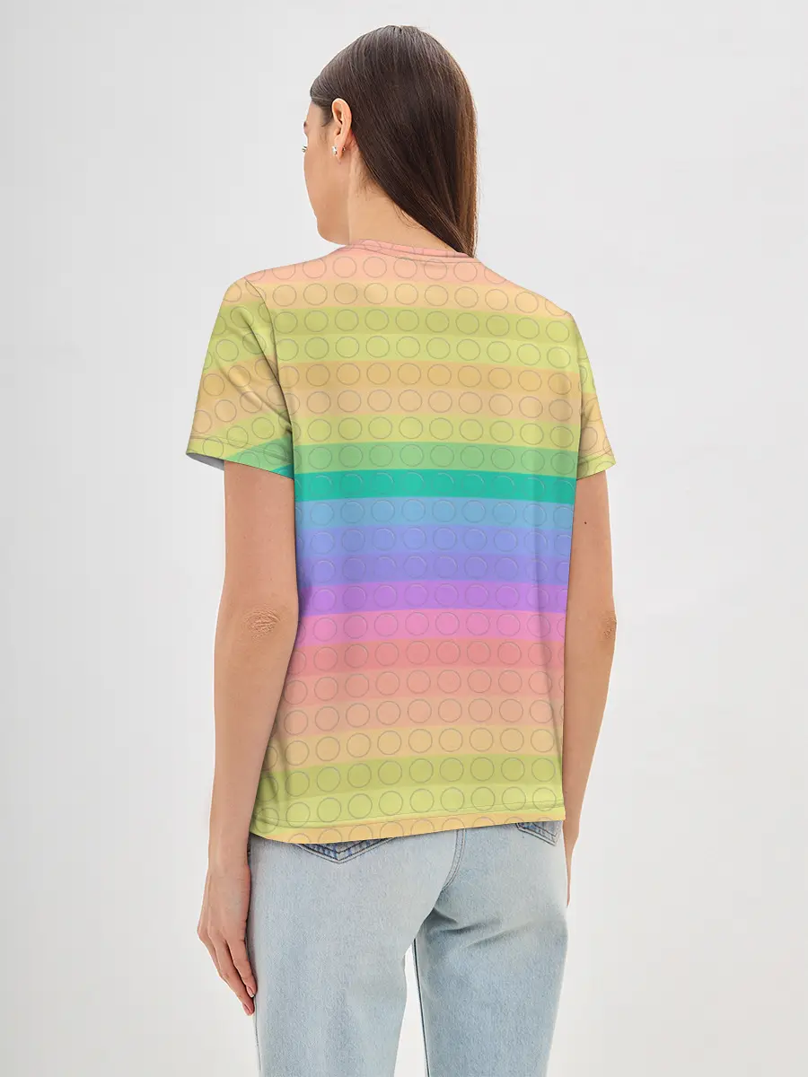 Женская базовая футболка / Поп ит антистресс