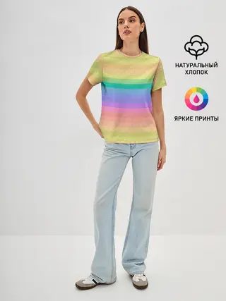 Женская базовая футболка / Поп ит антистресс