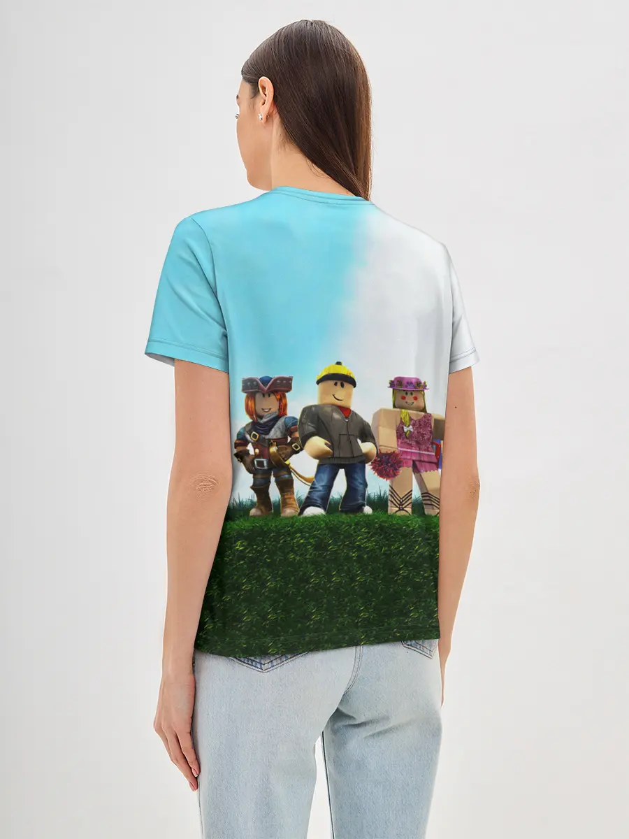 Женская базовая футболка / ROBLOX