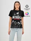 Женская базовая футболка / Metallica Группа крови