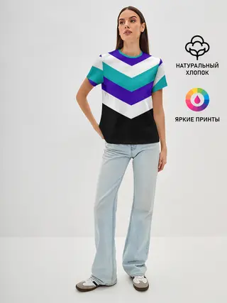 Женская базовая футболка / Минимализм