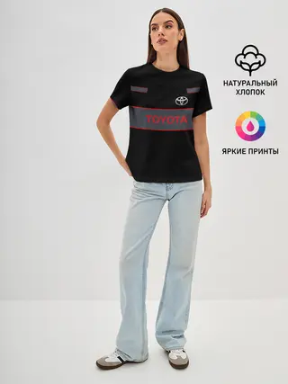 Женская базовая футболка / Toyota