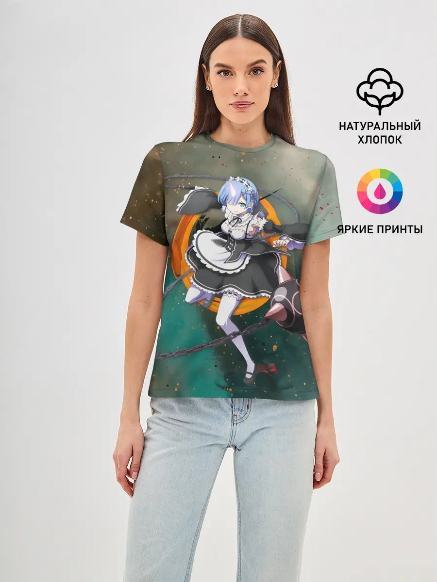 Женская базовая футболка / Rem