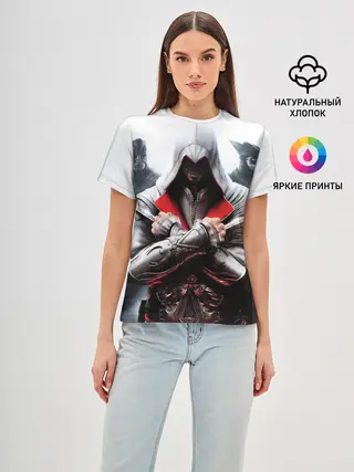 Женская базовая футболка / Assassin’s Brotherhood