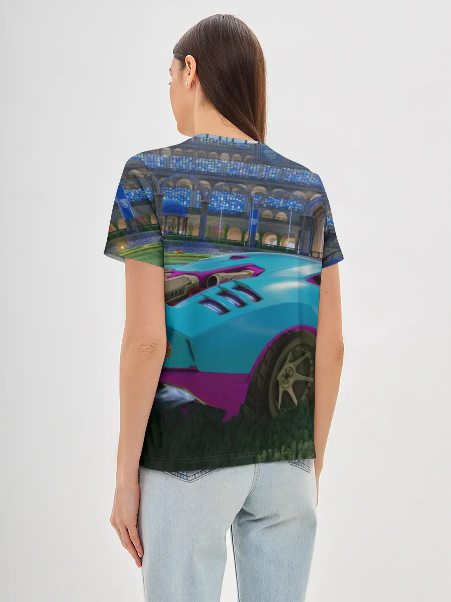 Женская базовая футболка / Rocket League