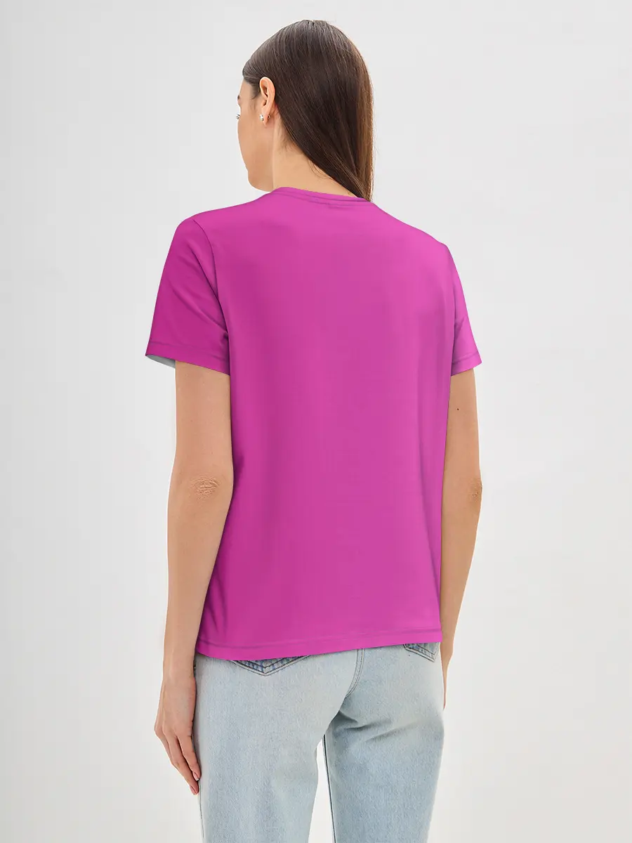 Женская базовая футболка / Cyberpunk 2077