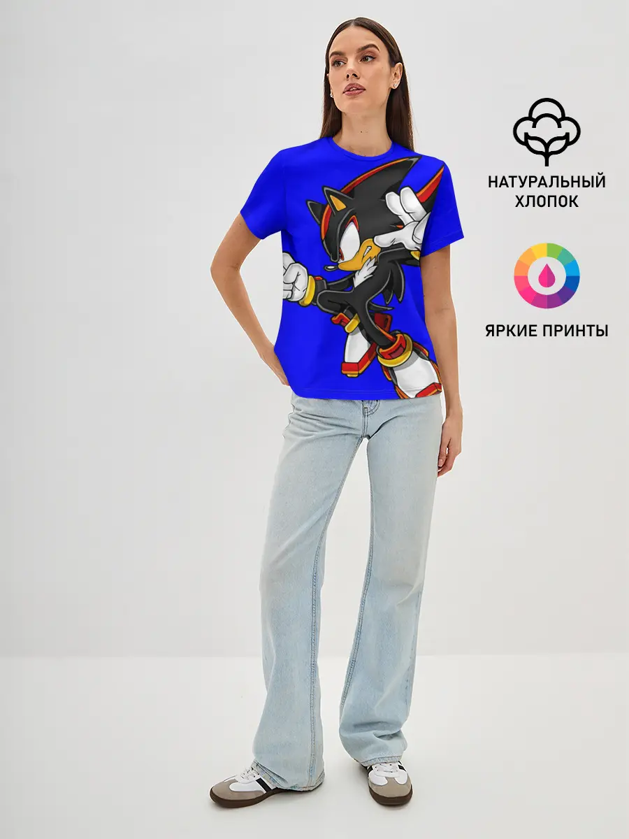 Женская базовая футболка / SHADOW