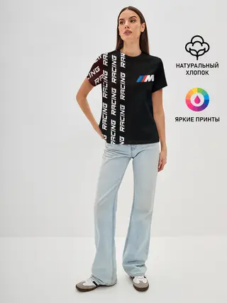 Женская базовая футболка / BMW - Racing