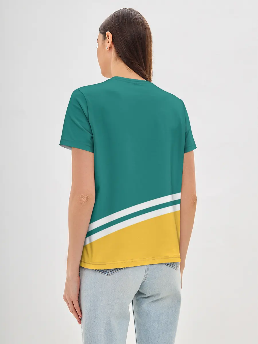 Женская базовая футболка / Анахайм Дакс, NHL