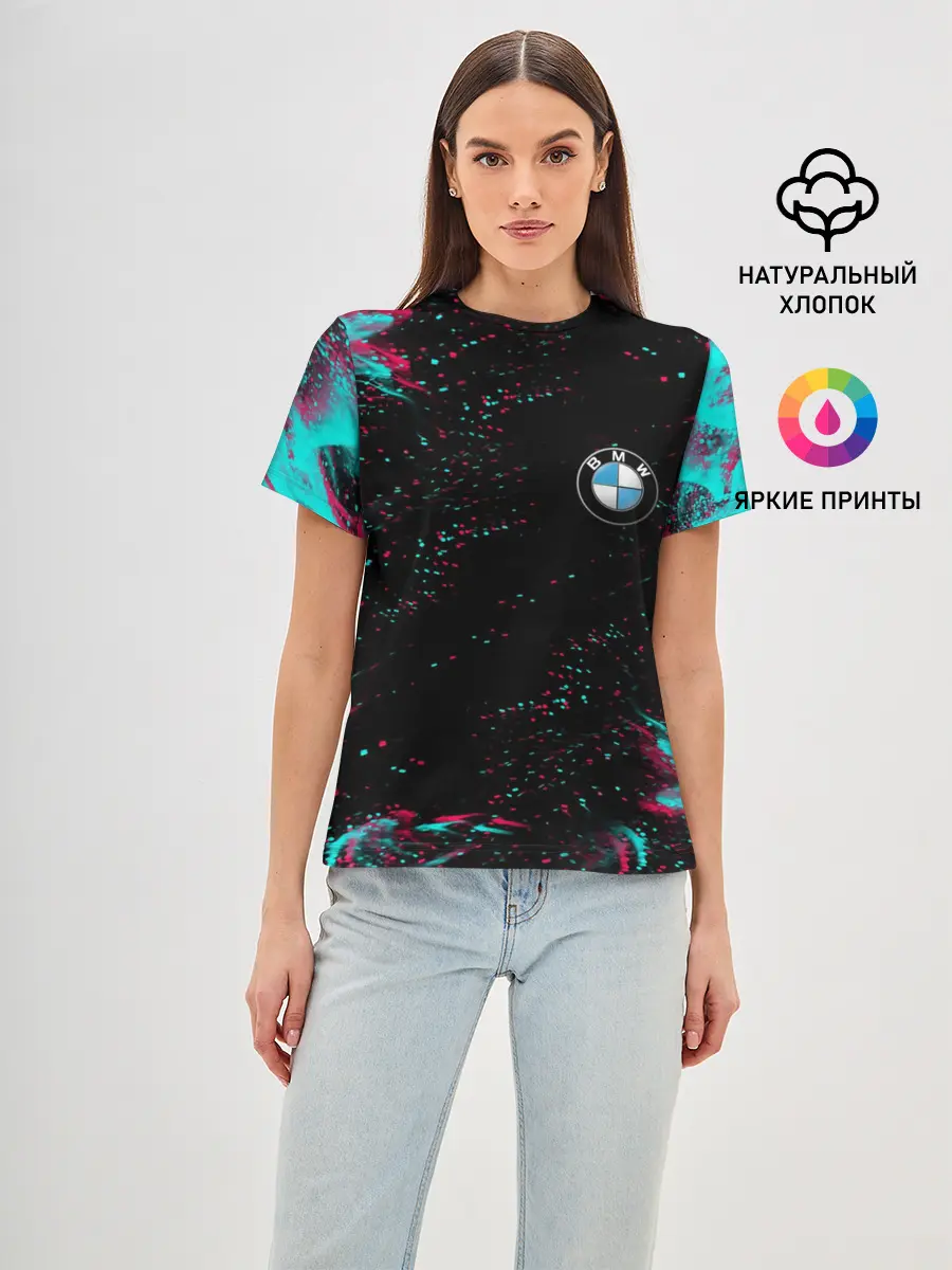 Женская базовая футболка / BMW